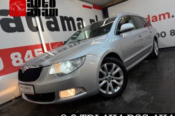 duże rodzinne kombi w 4x4 z automatyczną skrzynia dsg w bogatej opcji